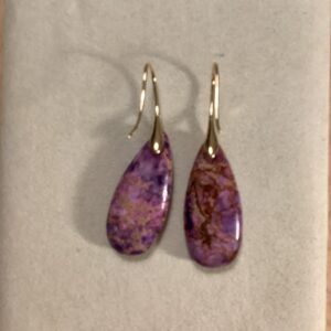 Imperial jasper earrings (TikTok sale)