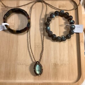 Labradorite set+tiger’s eye