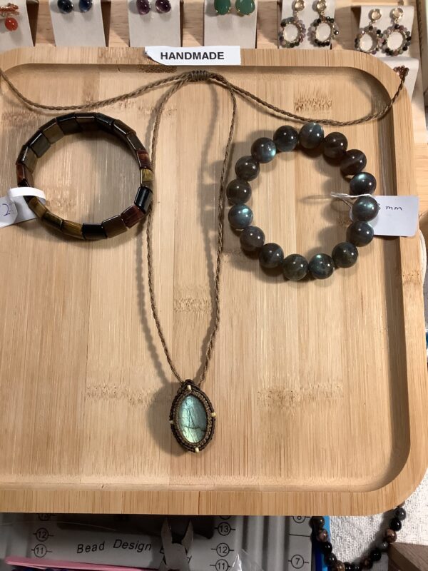 Labradorite set+tiger’s eye