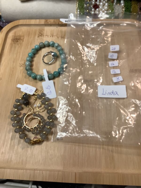 Bracelets rings for Linda