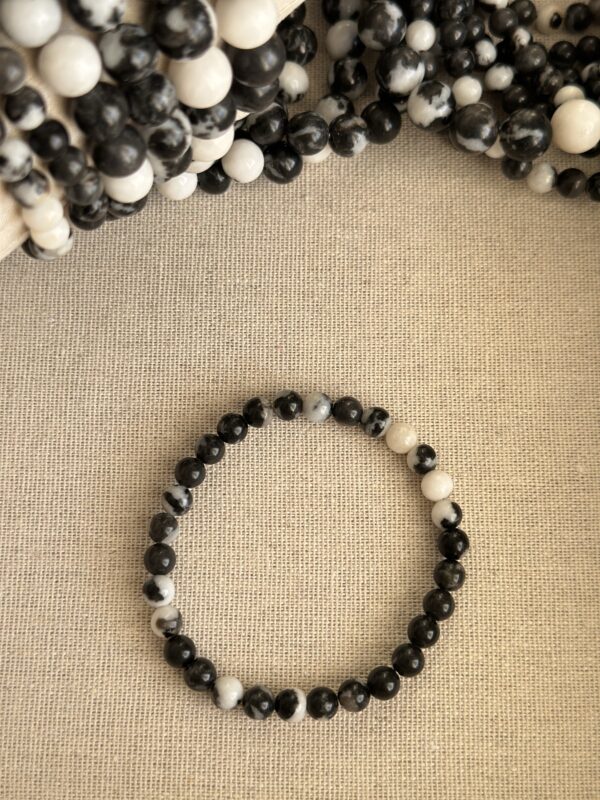Black Zebra Jasper Bracelet - Image 3