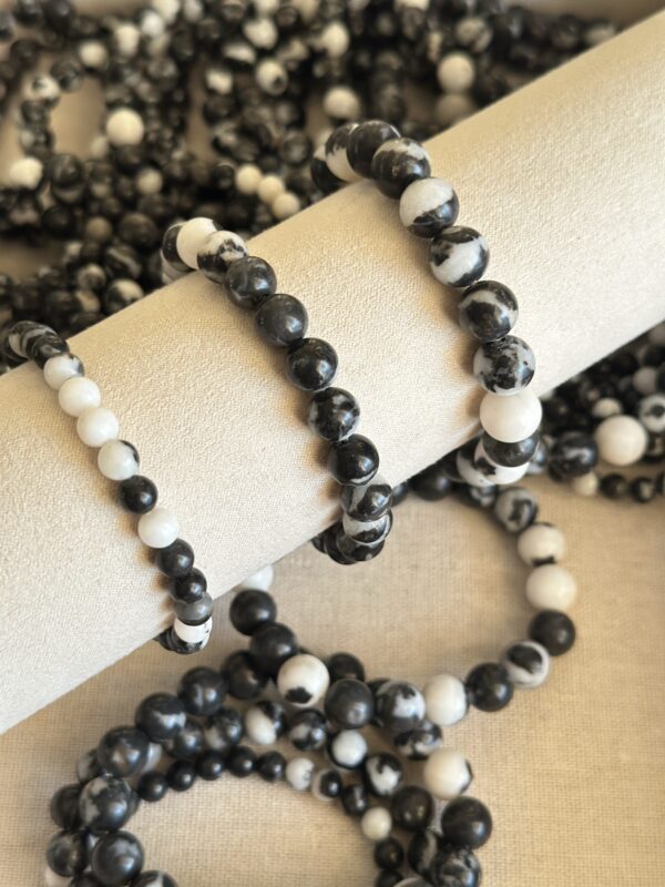 Black Zebra Jasper Bracelet - Image 4