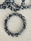 Snowflake Obsidian Bracelet - Image 2