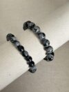 Snowflake Obsidian Bracelet - Image 4