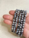 Snowflake Obsidian Bracelet - Image 6