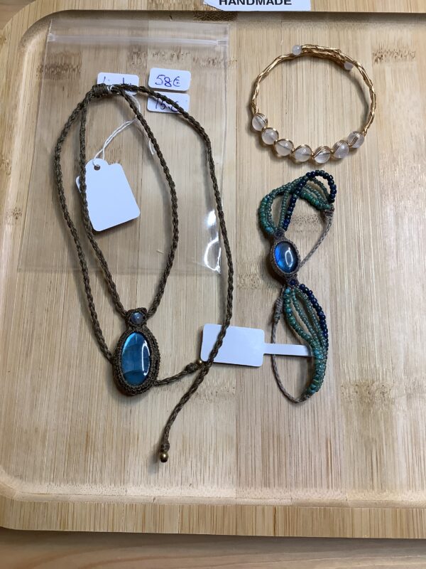 Bracelets +necklace for Linda
