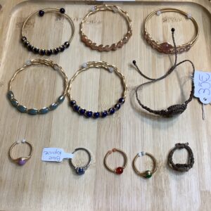 Bracelets +rings for Itsrsa