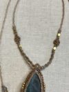 Labradorite Necklace– Dual-Toned Glow – Boho Style - Image 7