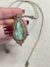 Labradorite Necklace– Dual-Toned Glow – Boho Style - Image 5