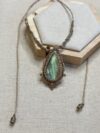 Labradorite Necklace– Dual-Toned Glow – Boho Style - Image 6
