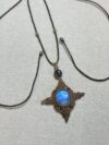 Labradorite Necklace – Intricate Celtic-Inspired Design