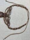 Handmade Macrame Necklace with Rose Quartz and Delicate Beading – Bohemian Elegance - Image 4
