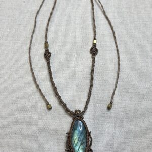 Labradorite Necklace – Ethereal Glow