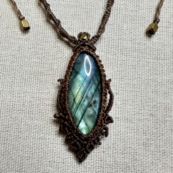 Labradorite Necklace – Ethereal Glow - Image 4