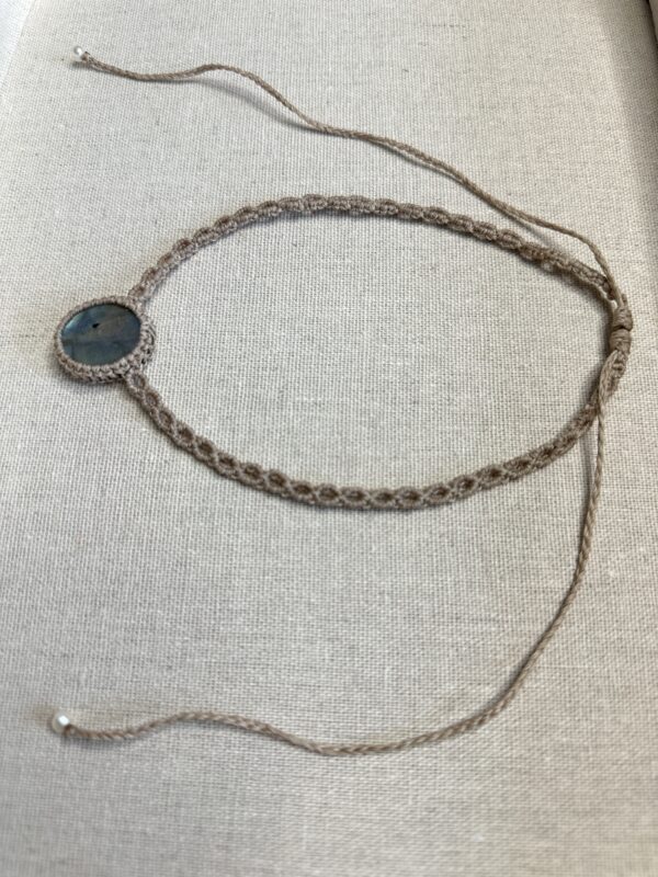 Labradorite choker Necklace - Image 4