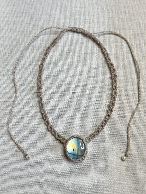 Labradorite choker Necklace