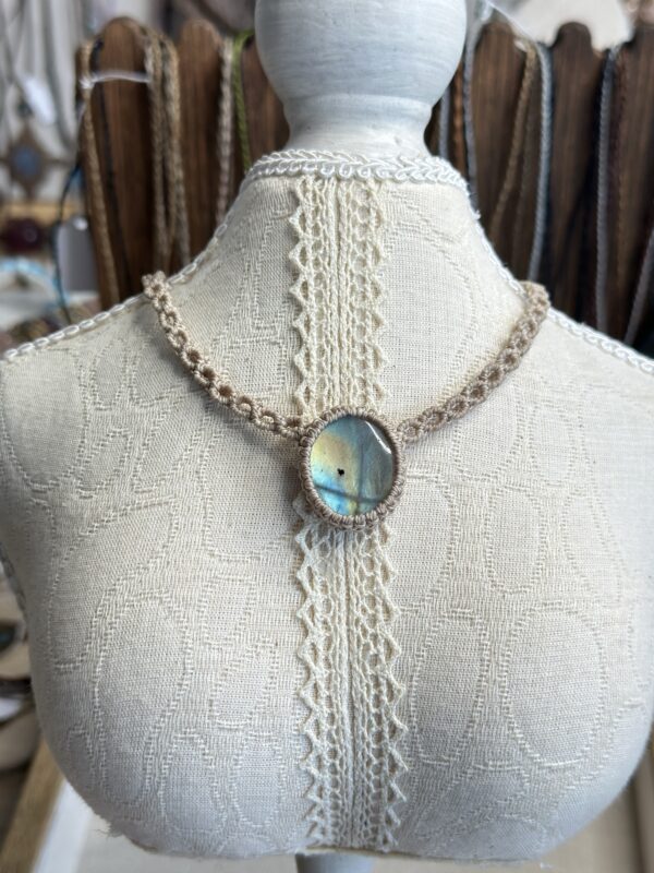Labradorite choker Necklace - Image 2