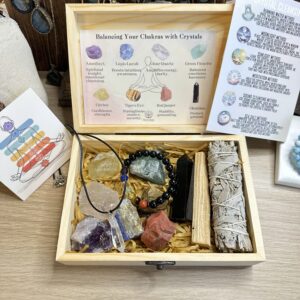 Chakra Crystals Set