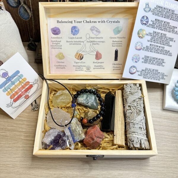 Chakra Crystals Set