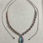 Macramé Labradorite Necklace