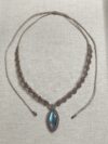 Macramé Labradorite Necklace