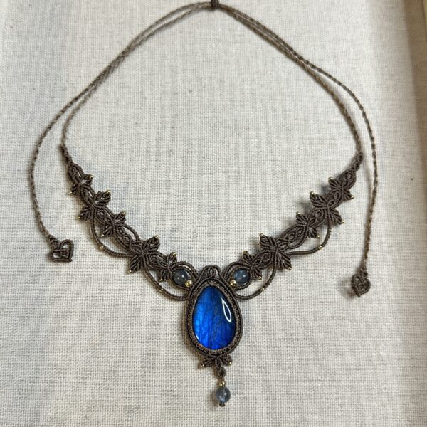 Blue Labradorite Necklace - Image 2