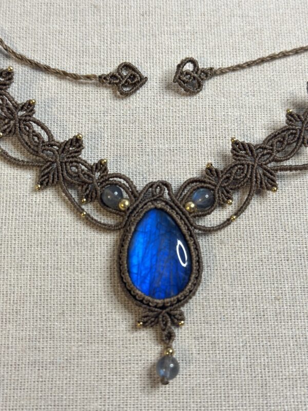 Blue Labradorite Necklace - Image 3
