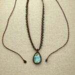 Multicolor Flash Labradorite Sirena With Glass Beads