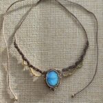 Macrame Labradorite Choker