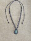Labradorite Green Flash Necklace