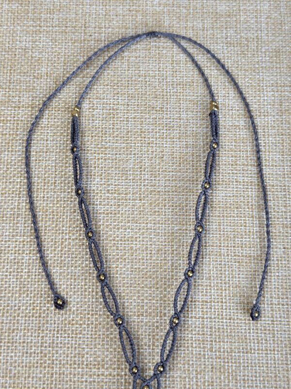 Labradorite Green Flash Necklace - Image 4