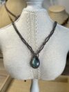 Labradorite Green Flash Necklace - Image 3