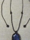 Blue and Purple Glow Labradorite Pendant - Image 5
