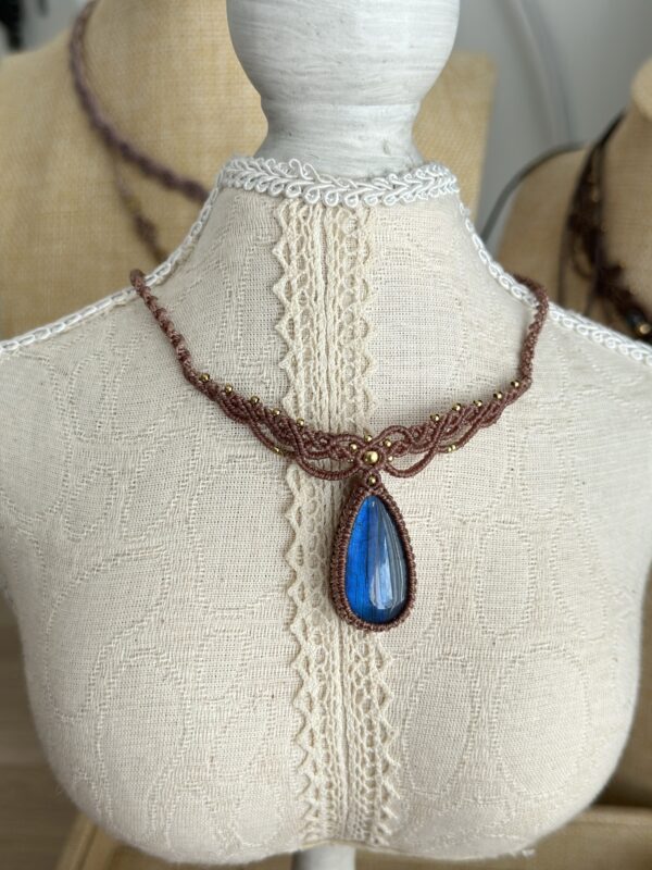 Vintage Macrame Necklace