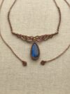 Vintage Macrame Necklace - Image 3