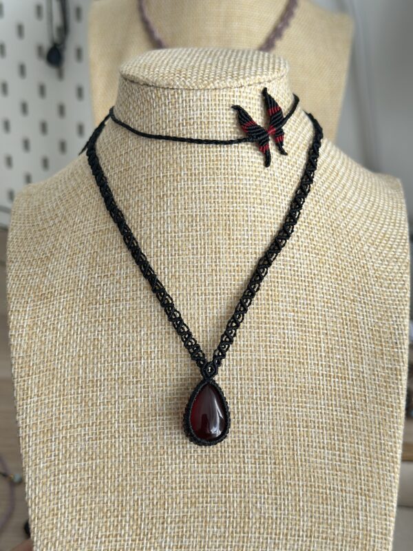 Garnet Butterfly Sirena Set