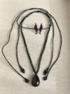 Garnet Butterfly Sirena Set - Image 2