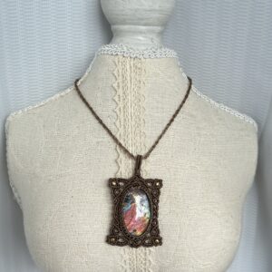 Aurora Glow Shimmering Labradorite Pendant