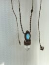 Labradorite & Rainbow Clear Quartz Totem of the Earth Guardian - Image 5
