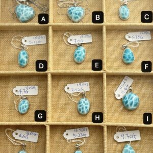 High Quality Larimar Pendant Necklace