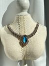 Zafira Labradorite Macrame Necklace - Image 2