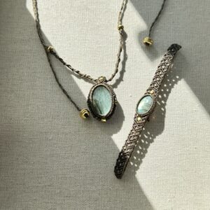 Green Labradorite Pema Set