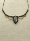 Rainbow Labradorite Seraya Choker Necklace - Image 4