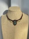 Rainbow Labradorite Seraya Choker Necklace - Image 6
