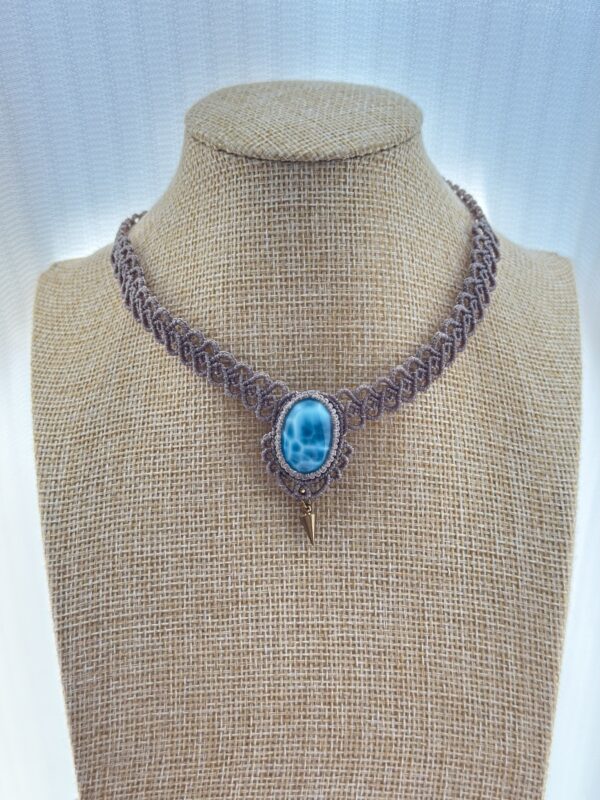 Larimar Zafira Necklace - Image 2