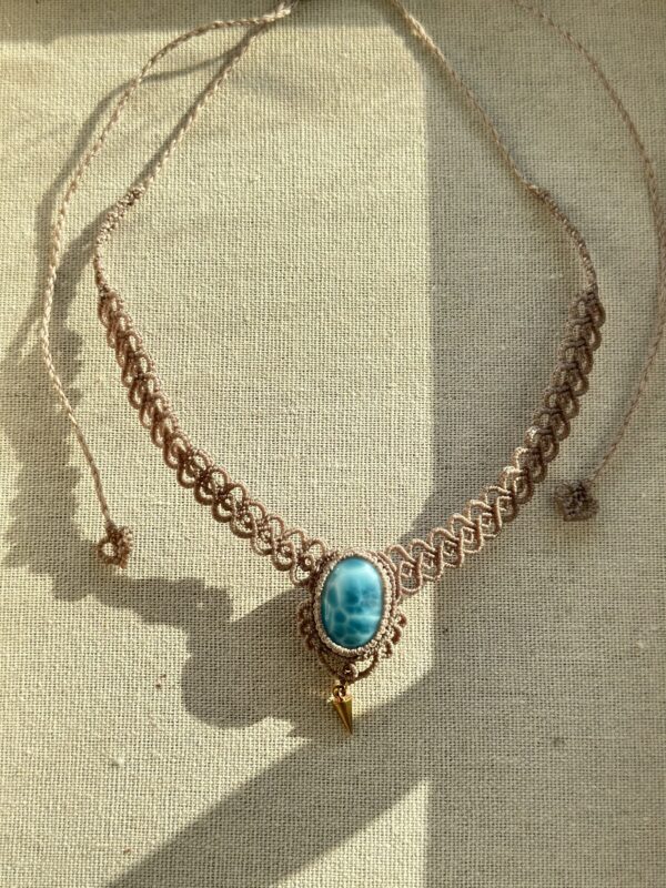 Larimar Zafira Necklace