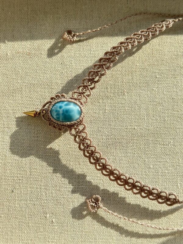 Larimar Zafira Necklace - Image 3