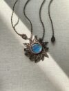 Blue Labradorite Sunburst Necklace - Image 2