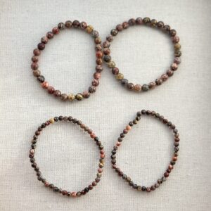 Leopardskin Jasper Bracelet