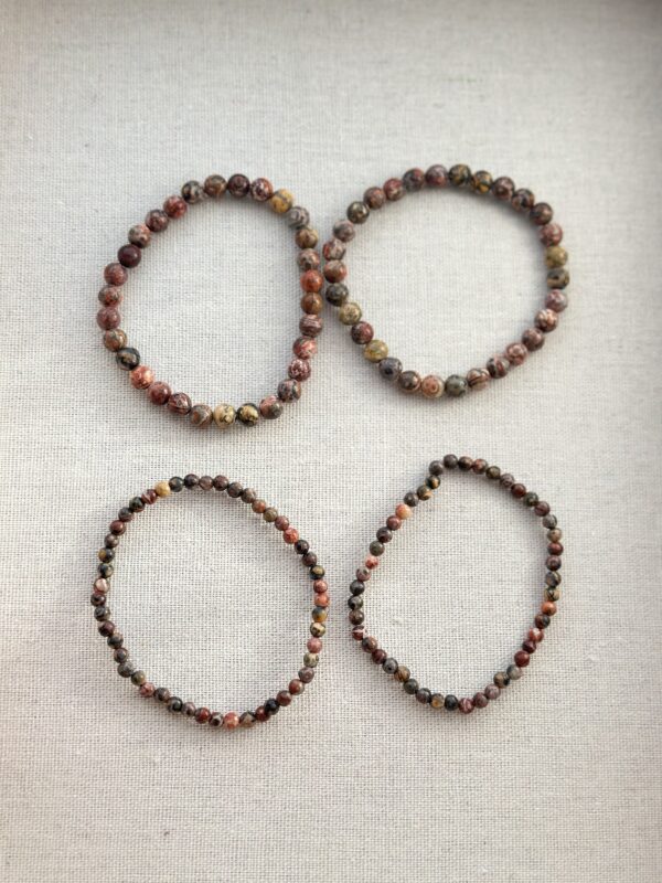 Leopardskin Jasper Bracelet